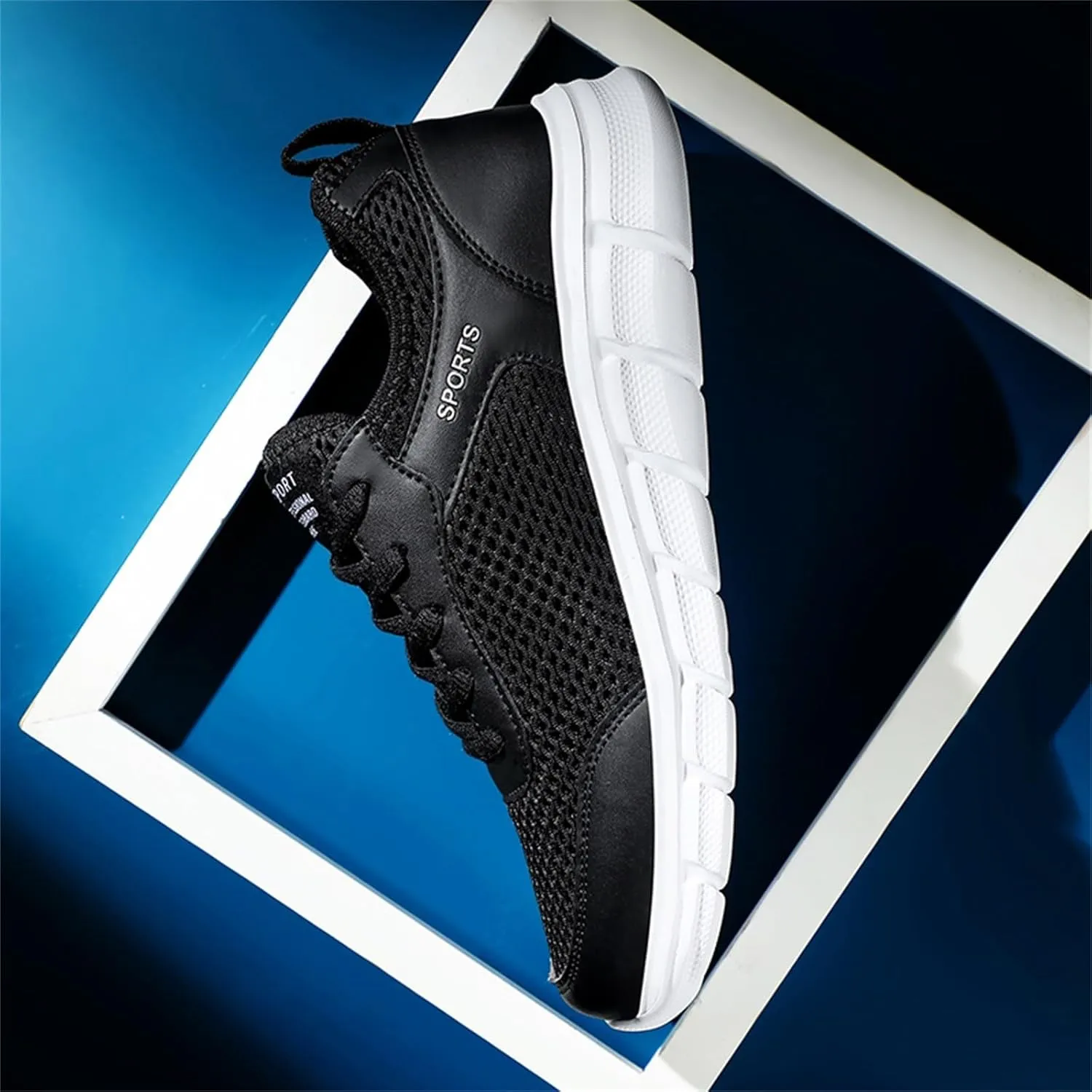 Arch Support Hiking Shoes for Men Lightweight Breathable Walking Shoe Gym Tennis Men's Comfortable Canvas Shoes