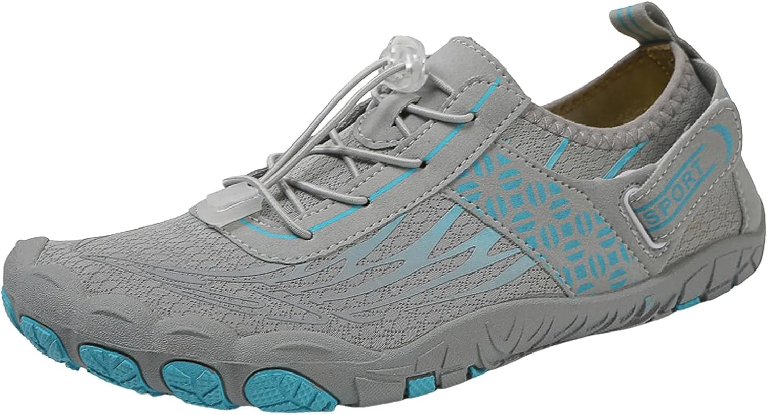 Arch Support Non Slip Minimalist Shoes for Men Breathable Elastic Fly Woven Mesh Sneaker Men's Recovery Shoes