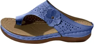 Beach Shoes Women's Flip Flops Elegant Orthopaedic Sandals Open Toe Soft Sole Mules Leisure Outdoor Trendy Summer