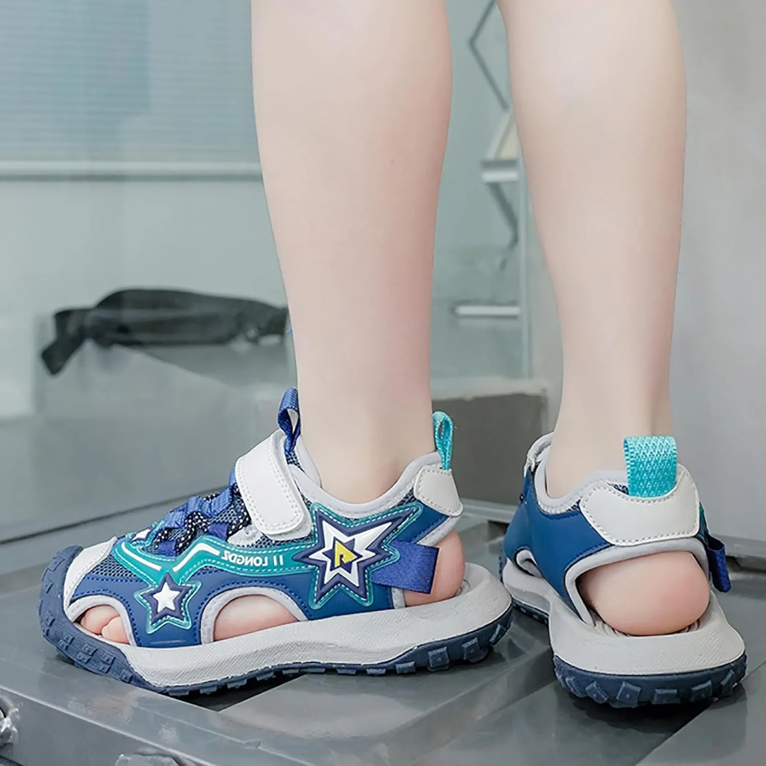 Boy Shoes Comfortable Soft Sole Closed Toe Sandals Fashionable Thick Sole Beach Sandals Girl Sandal Girls Samdals
