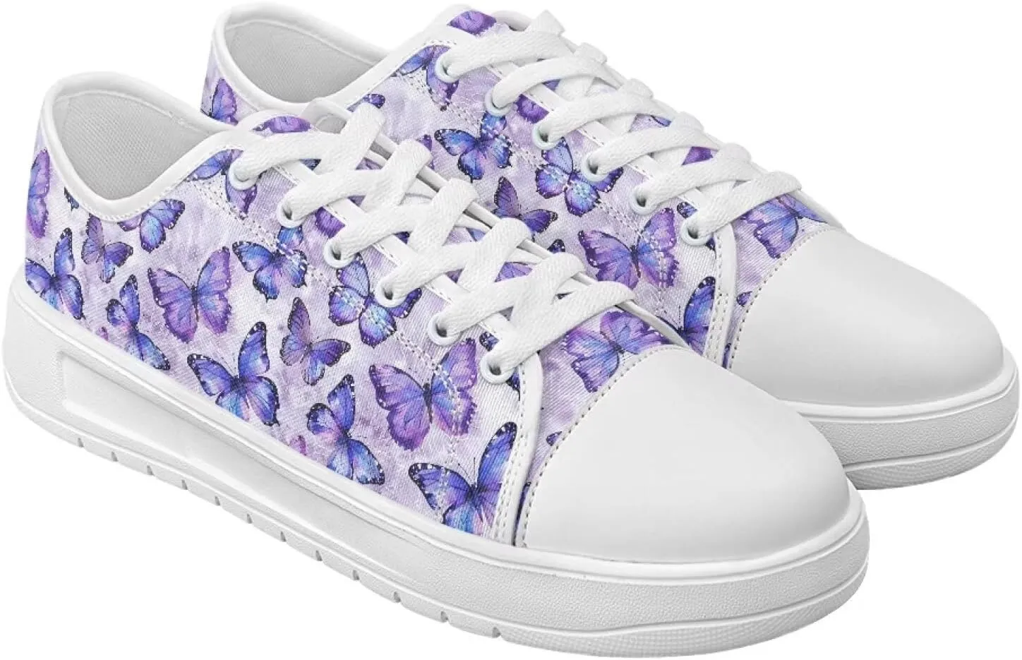 Canvas Shoes for Women Low Top Sneakers Girls Fashion Shoes Classic Comfortable Tennis Lace up Canvas Sneakers
