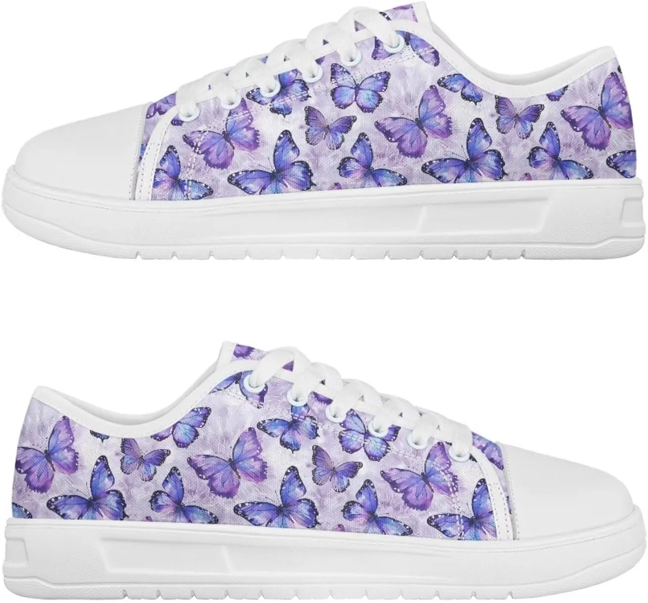 Canvas Shoes for Women Low Top Sneakers Girls Fashion Shoes Classic Comfortable Tennis Lace up Canvas Sneakers