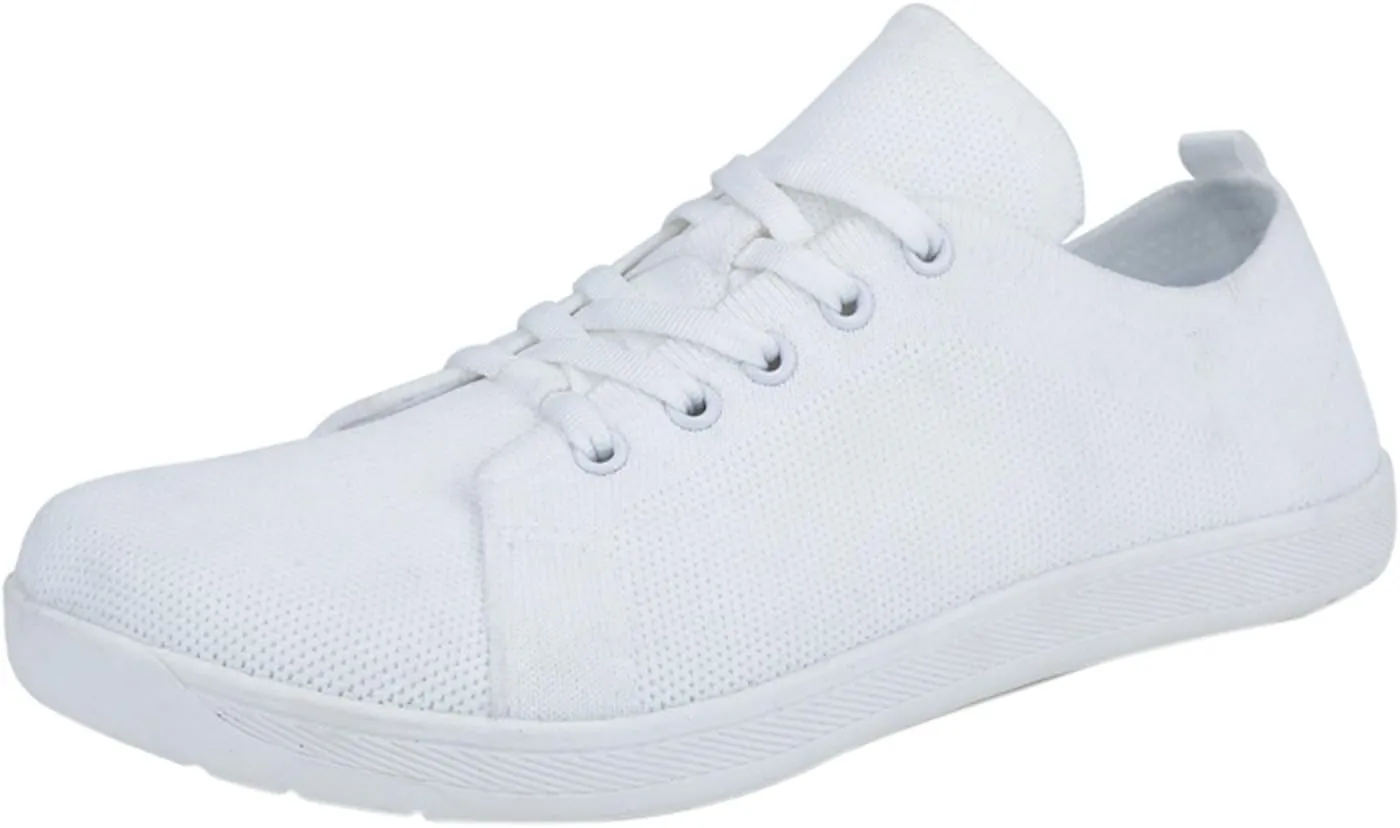 Casual Dress Shoes for Men Mesh Lightweight Breathable Walking Shoes Non Slip Running Shoes Rubber Barefoot Shoes
