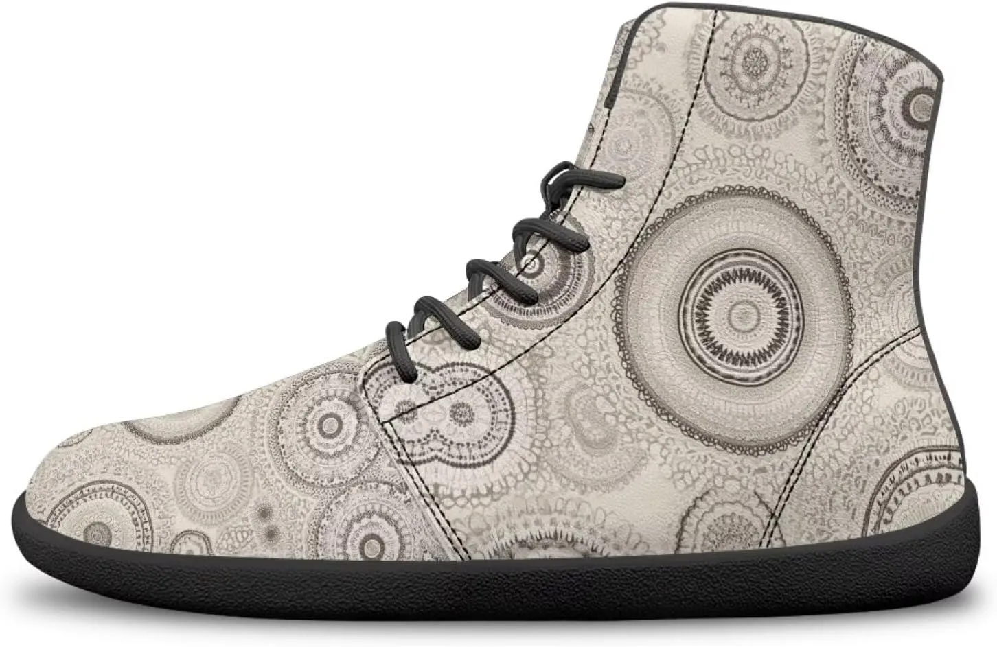 chaqlin Tropical High Top Barefoot Shoes Workout Shoes Zero Drop Walking Shoes