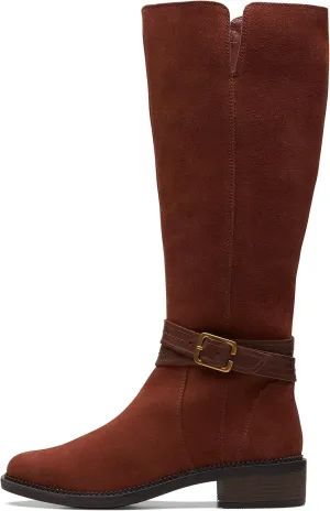 Clarks Women's Maye Shine Knee-High Boot