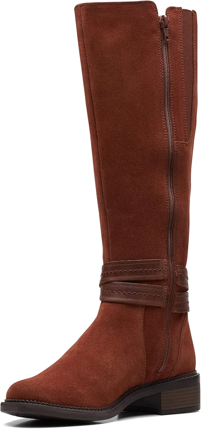 Clarks Women's Maye Shine Knee-High Boot