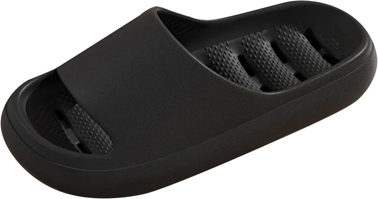 Cloud Slides Lightweight Beach Sandals Soft Sole Open Toe Slide Slippers for Bathroom House Slipper Outdoor