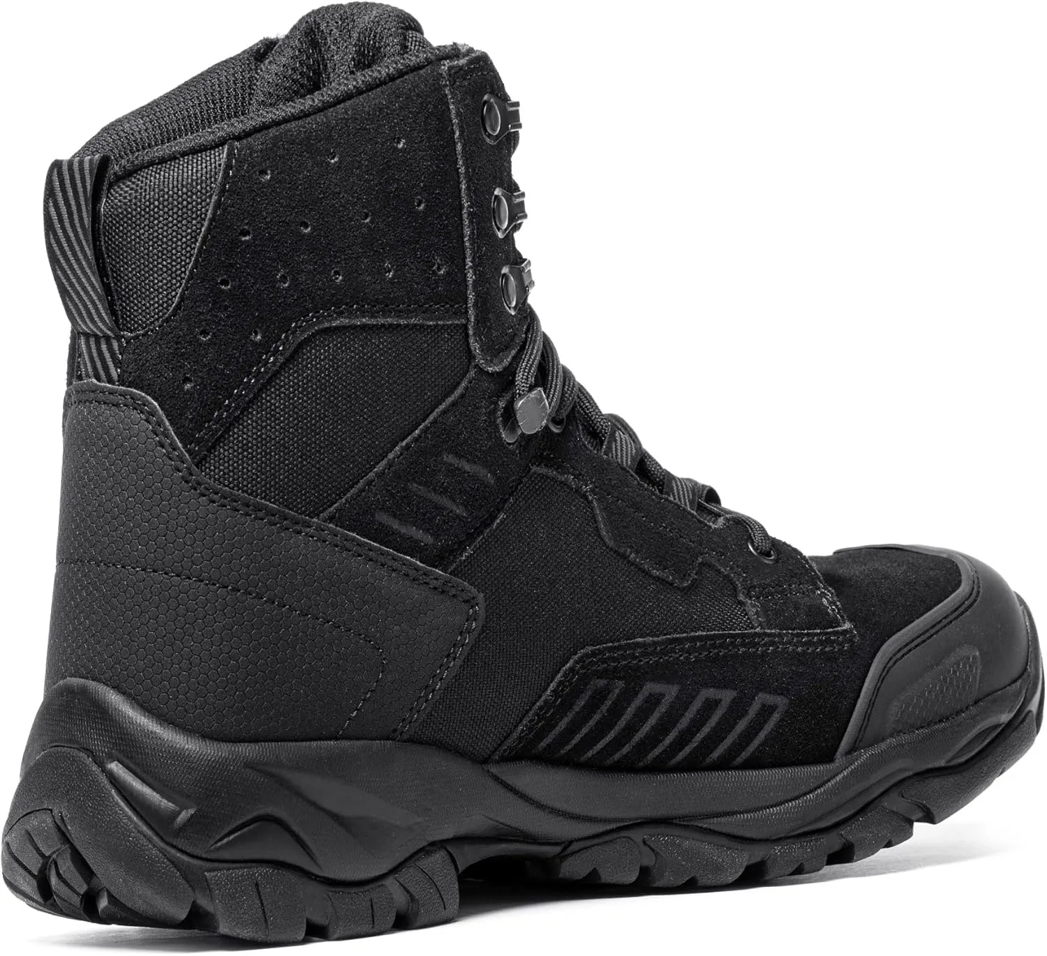 CQR Men's Military Tactical Boots, Lightweight 6 Inches Combat Boots, Durable EDC Outdoor Work Boots