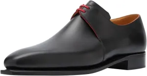 FSJ Men's Lace Up Formal Modern Oxford Dress Shoes Wing Tips Square Toe Casual Business Formal Shoes Size 4-16 US