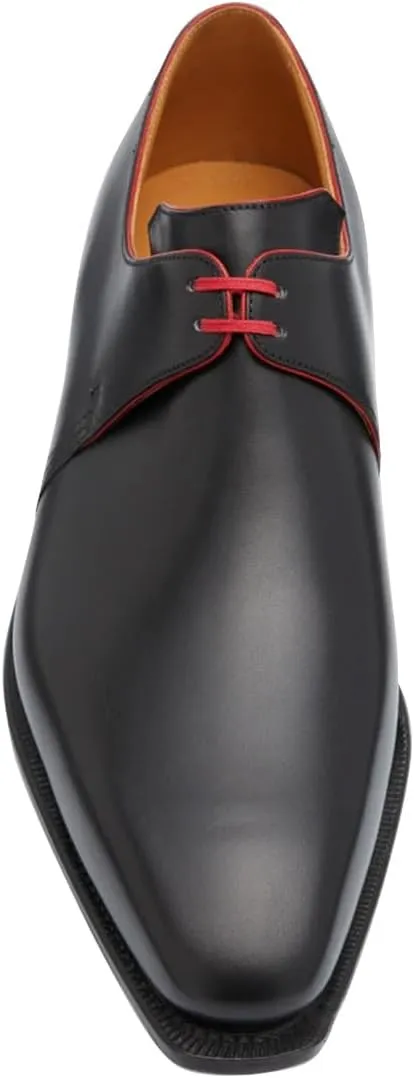 FSJ Men's Lace Up Formal Modern Oxford Dress Shoes Wing Tips Square Toe Casual Business Formal Shoes Size 4-16 US