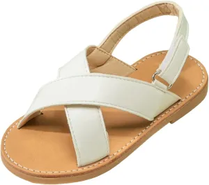 Girls Fashion Foot Warmer Children Shoes Fashion Comfortable Soft Sole Sandals Beach Outdoor Flat Casual Sandals