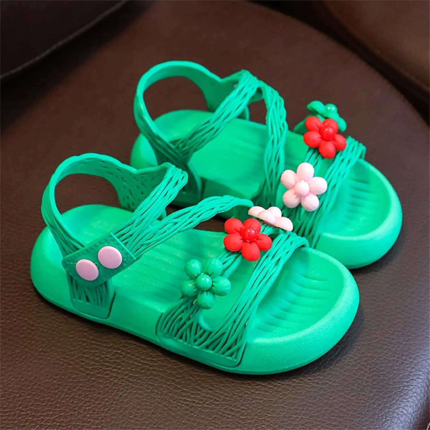Girls Flip Flops Children Shoes Summer Soft Sole Soft Comfortable Fashion Shoes Large Medium Kid Strap