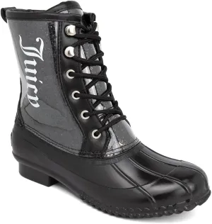Juicy Couture Women's Waterproof Insulated Duck Boots  Winter Snow Boots with Durable Shell - Talos