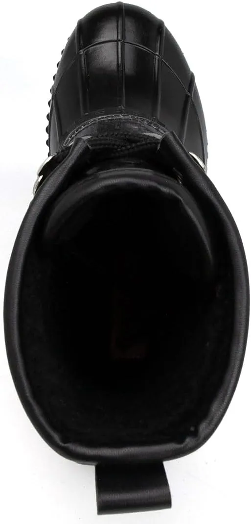 Juicy Couture Women's Waterproof Insulated Duck Boots  Winter Snow Boots with Durable Shell - Talos