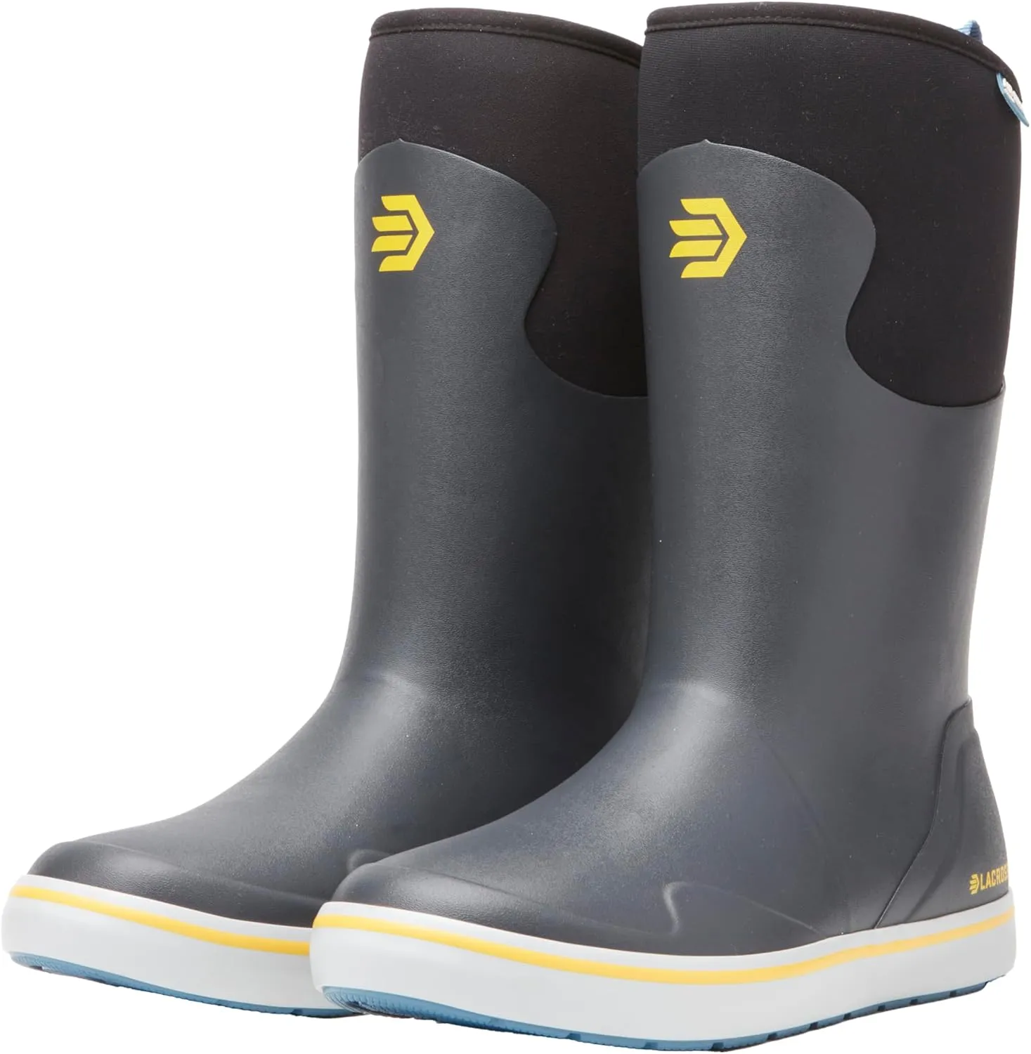 LaCrosse Alpha Deck Boot 12" - Men's Green Rain Boots, Waterproof, Durable, Comfortable Fit