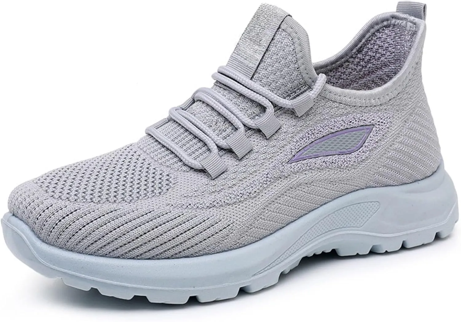 Ladies Mesh Orthopedic Sneakers Breathable Lace Up Walking Running Shoes Comfortable Tennis Shoes Non Slip Lightweight Casual Womens Sneakers