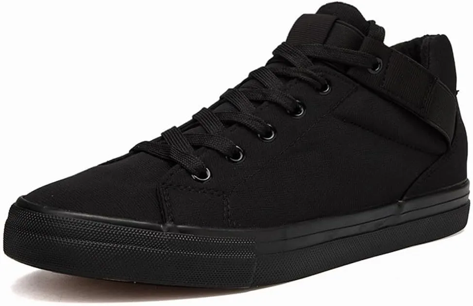 MAUGELY Men's Casual Canvas Shoes Breathable Fashion Walking Board Shoes