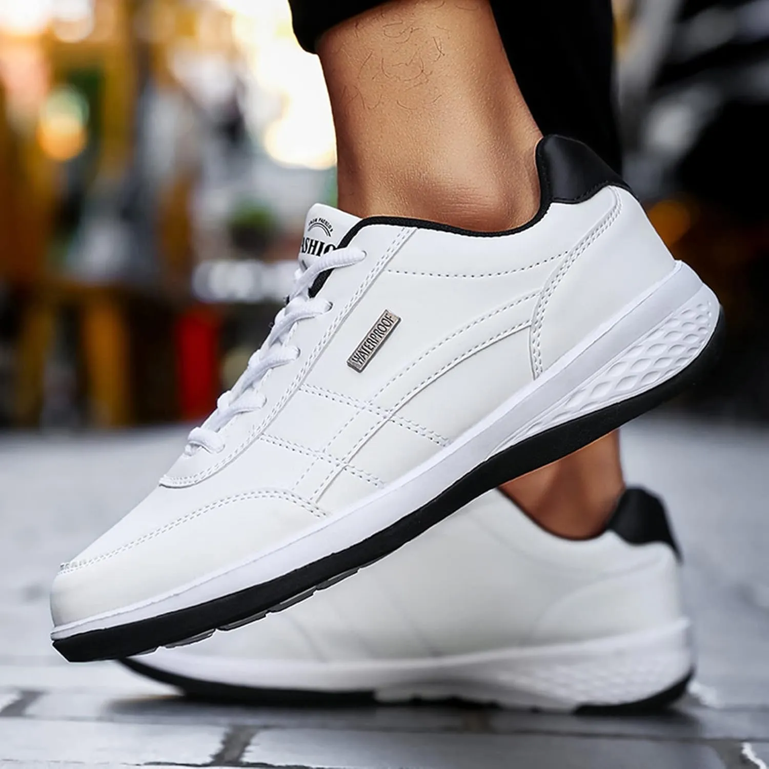 Men Wedge Heel Soft Sole Soft Sole Round Toe Breathable Running Western Shoes Fashion Men Mens Sneaker Boots Size 14 Men's Sh