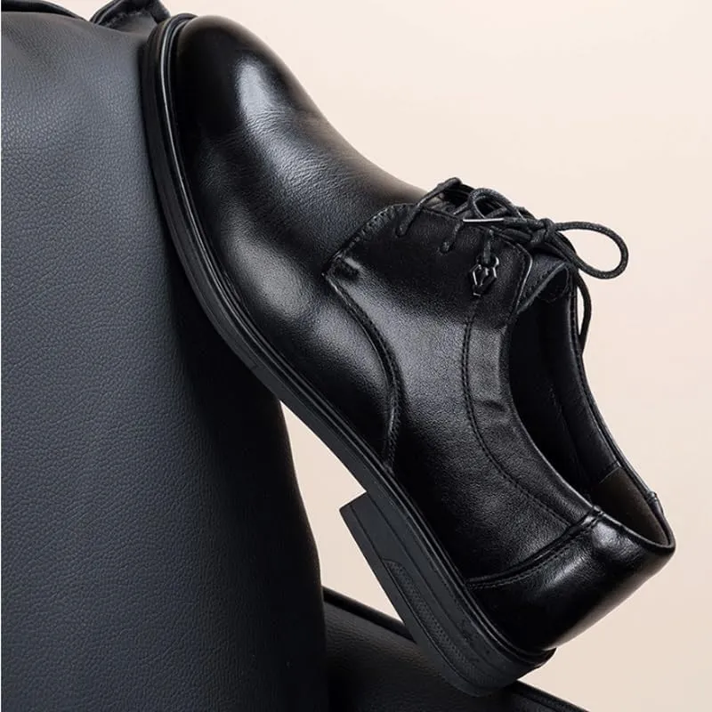 Men's Business Casual Loafers Patent Leather Formal Oxford Slip On Dress Shoes Summer Work Formal Derby Shoes