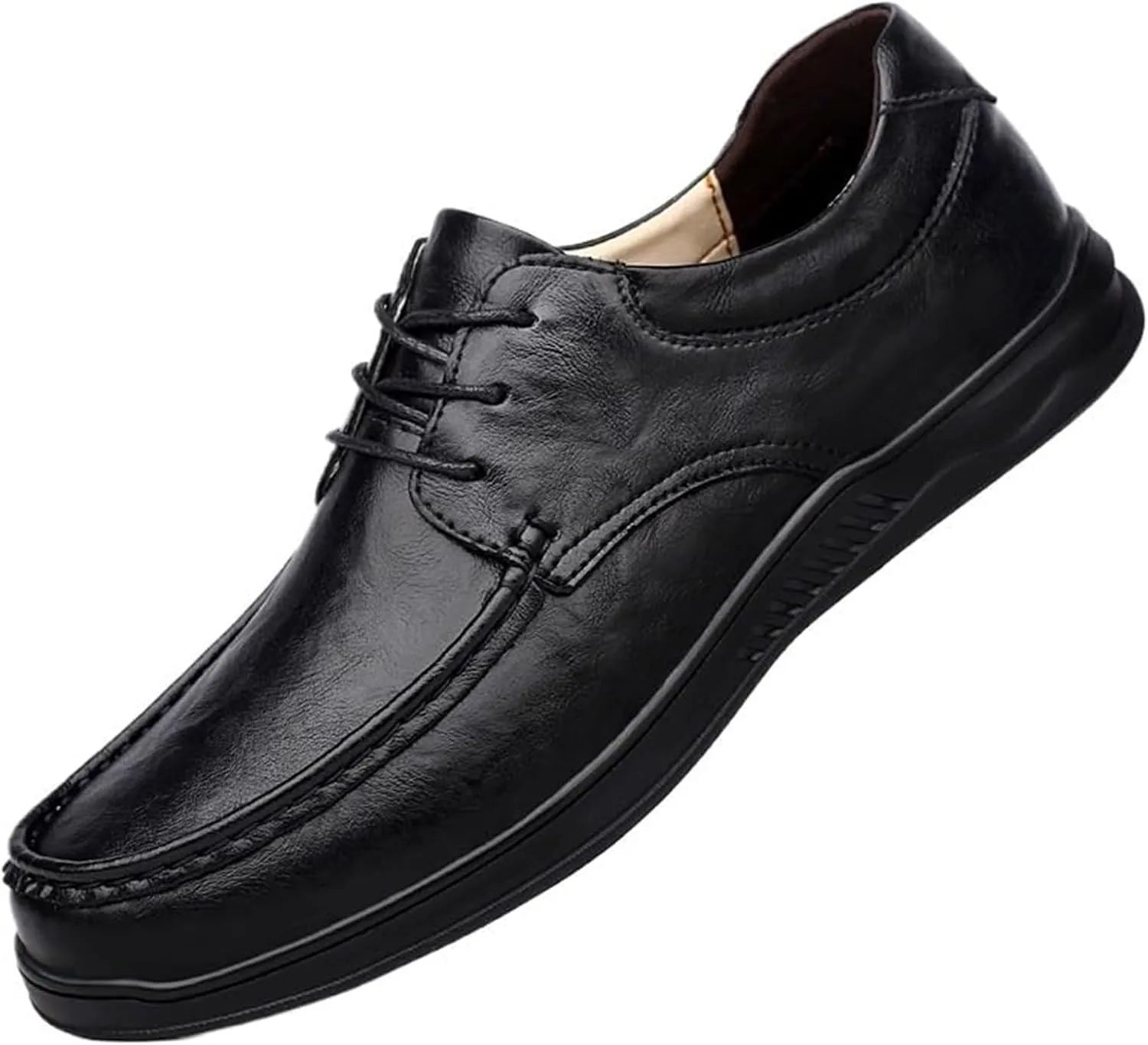 Mens Classic Formal Oxford Patent Leather Tuxedo Wedding Business Dress Shoes Luxury Slip On Round Toe Non Slip Classic Elegant Formal Oxford