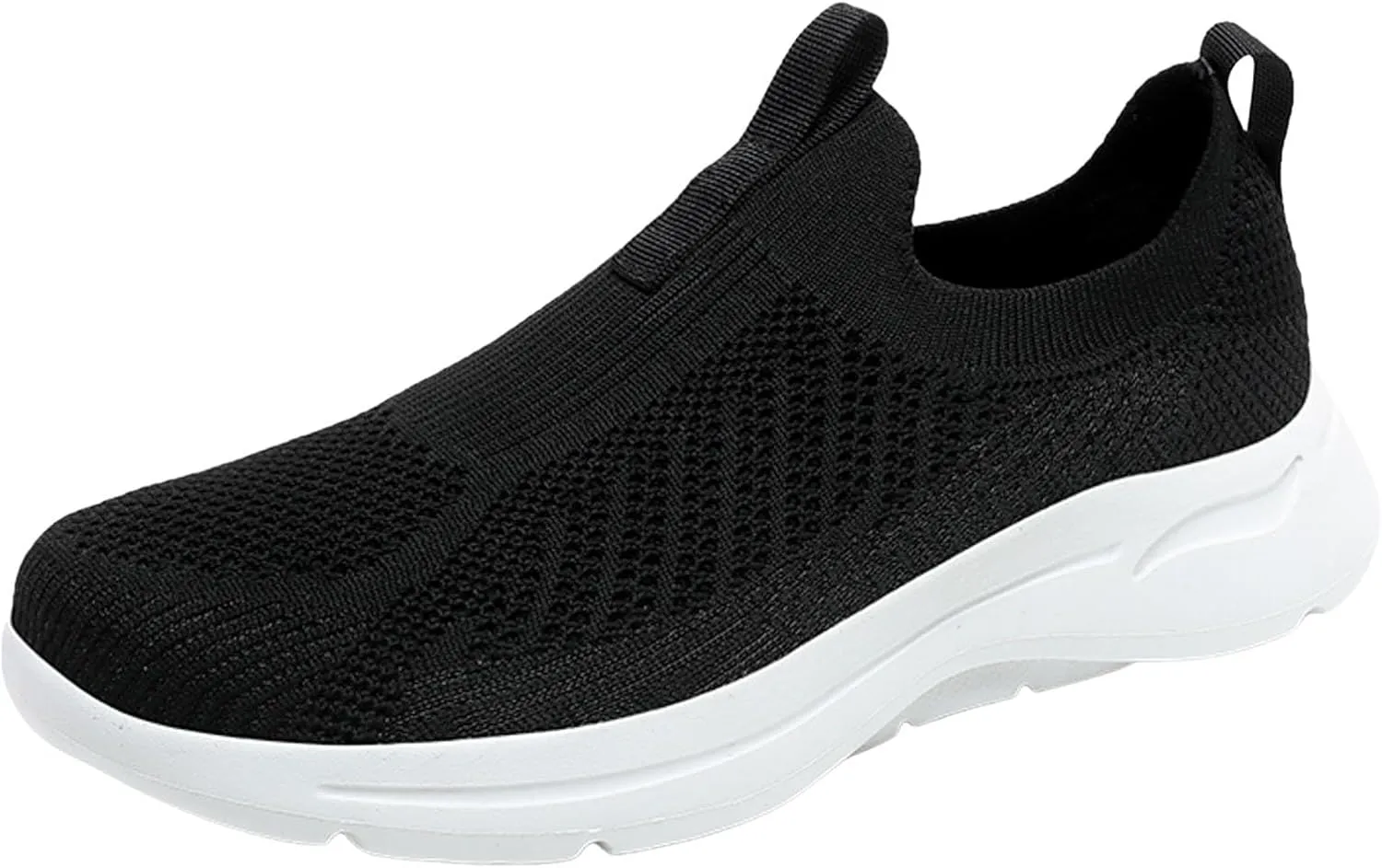 Men's Comfortable Canvas Shoes Comfortable Breathable Lightweight Tennis Shoe Outdoor Non Slip Jogging Sneakers