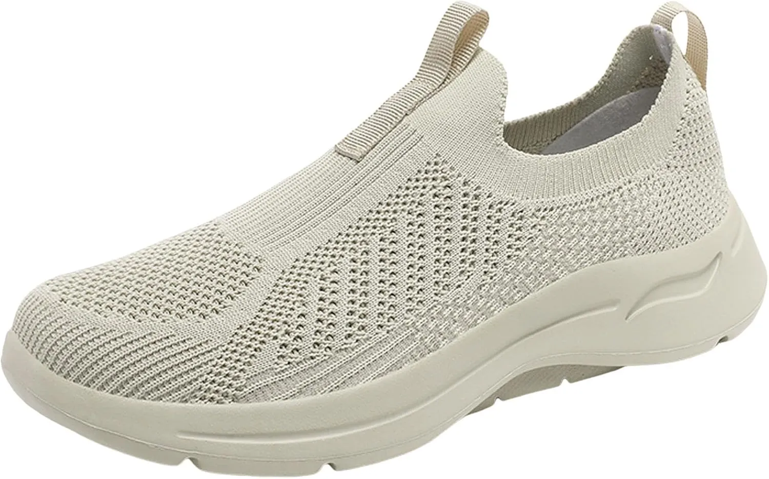 Men's Comfortable Canvas Shoes Comfortable Breathable Lightweight Tennis Shoe Outdoor Non Slip Jogging Sneakers