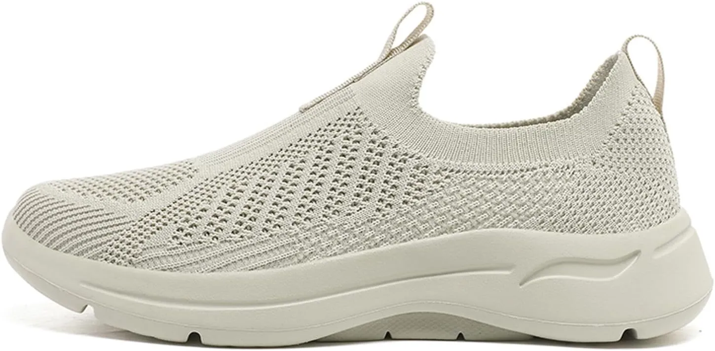 Men's Comfortable Canvas Shoes Comfortable Breathable Lightweight Tennis Shoe Outdoor Non Slip Jogging Sneakers