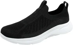 Men's Comfortable Canvas Shoes Comfortable Breathable Lightweight Tennis Shoe Outdoor Non Slip Jogging Sneakers