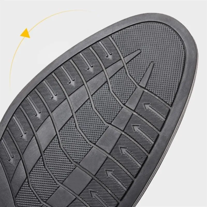 Men's Dress Leather Shoes Thick-Soled Cap Toe Business Shoes Toe Fashion Non-Slip Rubber Soft Sole Lace-ups Breathable Durability Polished Craft Shoes