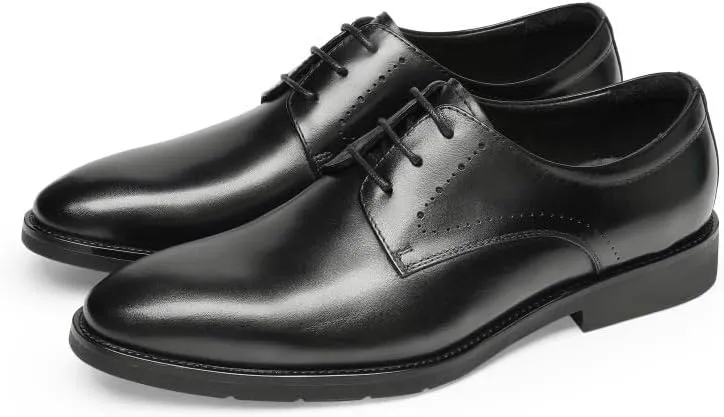 Men's Dress Shoes Genuine Leather Business Brogue Handmade Formal Oxfords Shoe Formal Business Oxford Weddings Prom