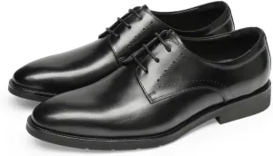 Men's Dress Shoes Genuine Leather Business Brogue Handmade Formal Oxfords Shoe Formal Business Oxford Weddings Prom