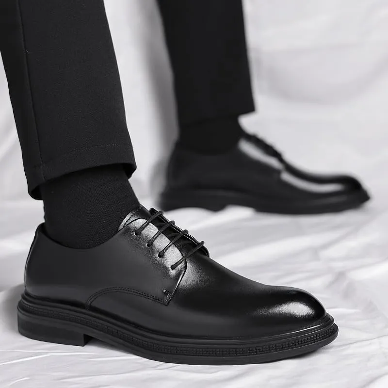 Mens Dress Shoes Work Men’s Dress Oxford Formal Shoes Leather Business Shoes Office Comfortable Tuxedo Shoes Formal Derby Shoes(7)