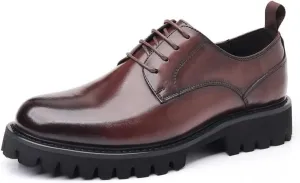 Mens Dress Sneakers Wedding Breathable Formal Patent Leather Formal Business Oxford Shoes