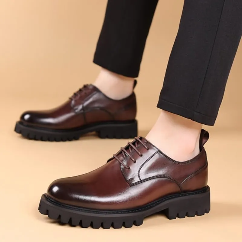 Mens Dress Sneakers Wedding Breathable Formal Patent Leather Formal Business Oxford Shoes