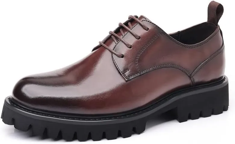 Mens Dress Sneakers Wedding Breathable Formal Patent Leather Formal Business Oxford Shoes