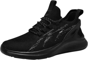 Men's Fashion Versatile Walking Shoes Comfortable Breathable Lace Up Sneaker Athletic Fashion Sneakers for Men