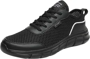 Men's Orthopedic Comfortable Lace Up Shoes Breathable Comfort Walking Shoe Memory Foam Versatile Shoes for Men