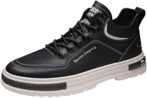 Men's Reathable Stretch Canvas Shoes Comfortable Breathable Lightweight Tennis Shoe Business Formal Dress Shoes