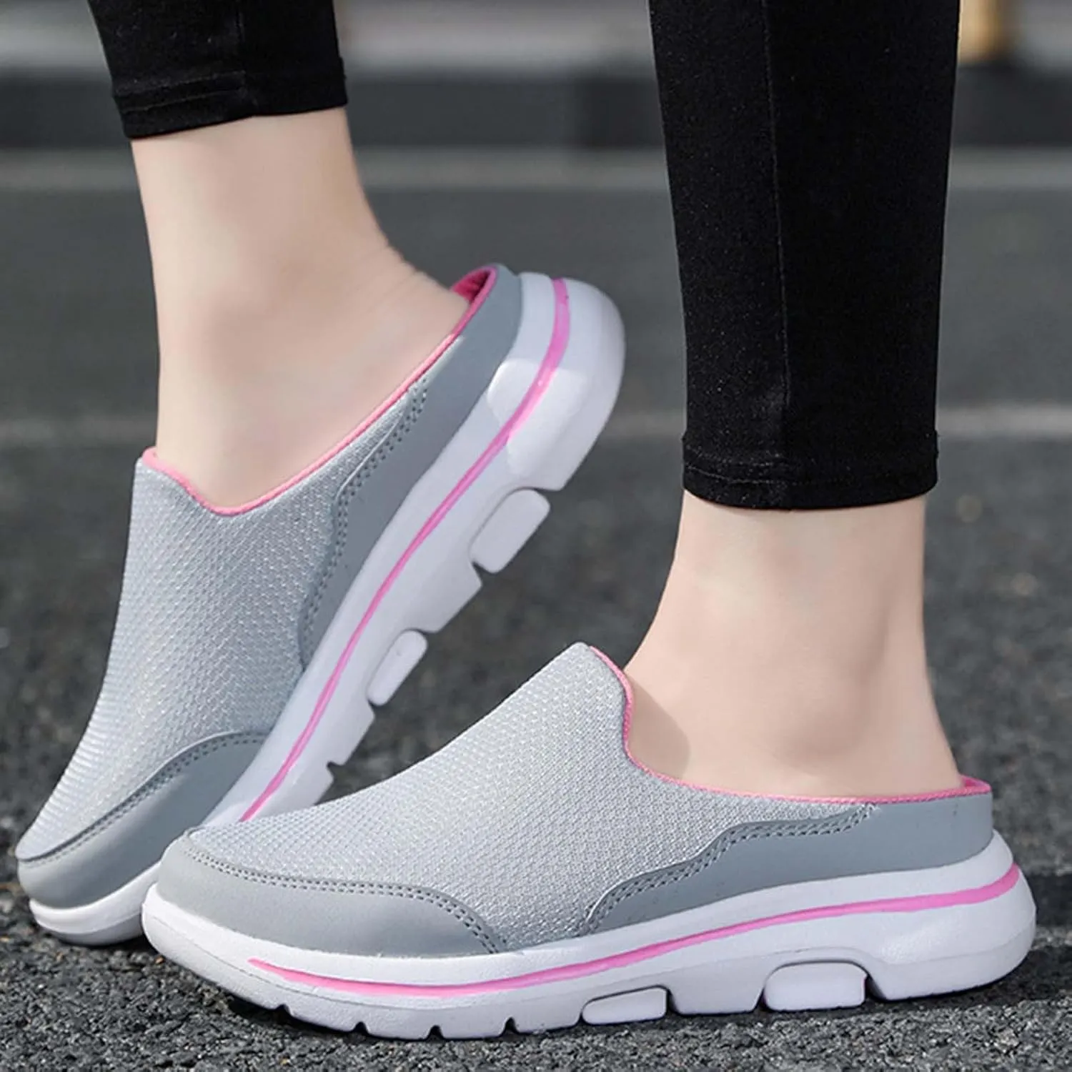 Men's Reathable Stretch Canvas Shoes Lightweight Breathable Walking Shoe Gym Tennis Business Formal Dress Shoes