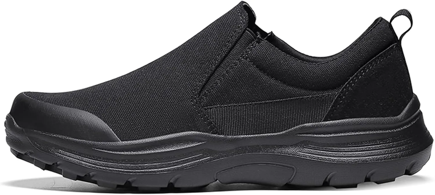 Men's Slip-On Canvas Shoes Casual Sneakers Lightweight Comfortable Breathable Loafers