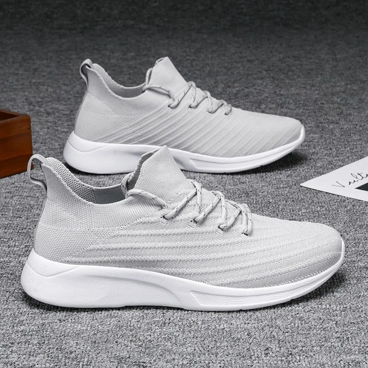Men's Stylish Orthopedic Sneakers Lightweight Breathable Walking Shoe Gym Tennis Men's Comfortable Canvas Shoes