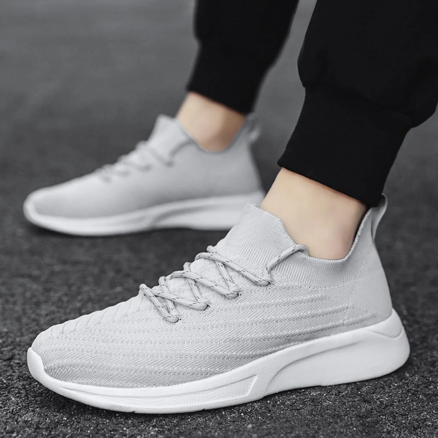 Men's Stylish Orthopedic Sneakers Lightweight Breathable Walking Shoe Gym Tennis Men's Comfortable Canvas Shoes