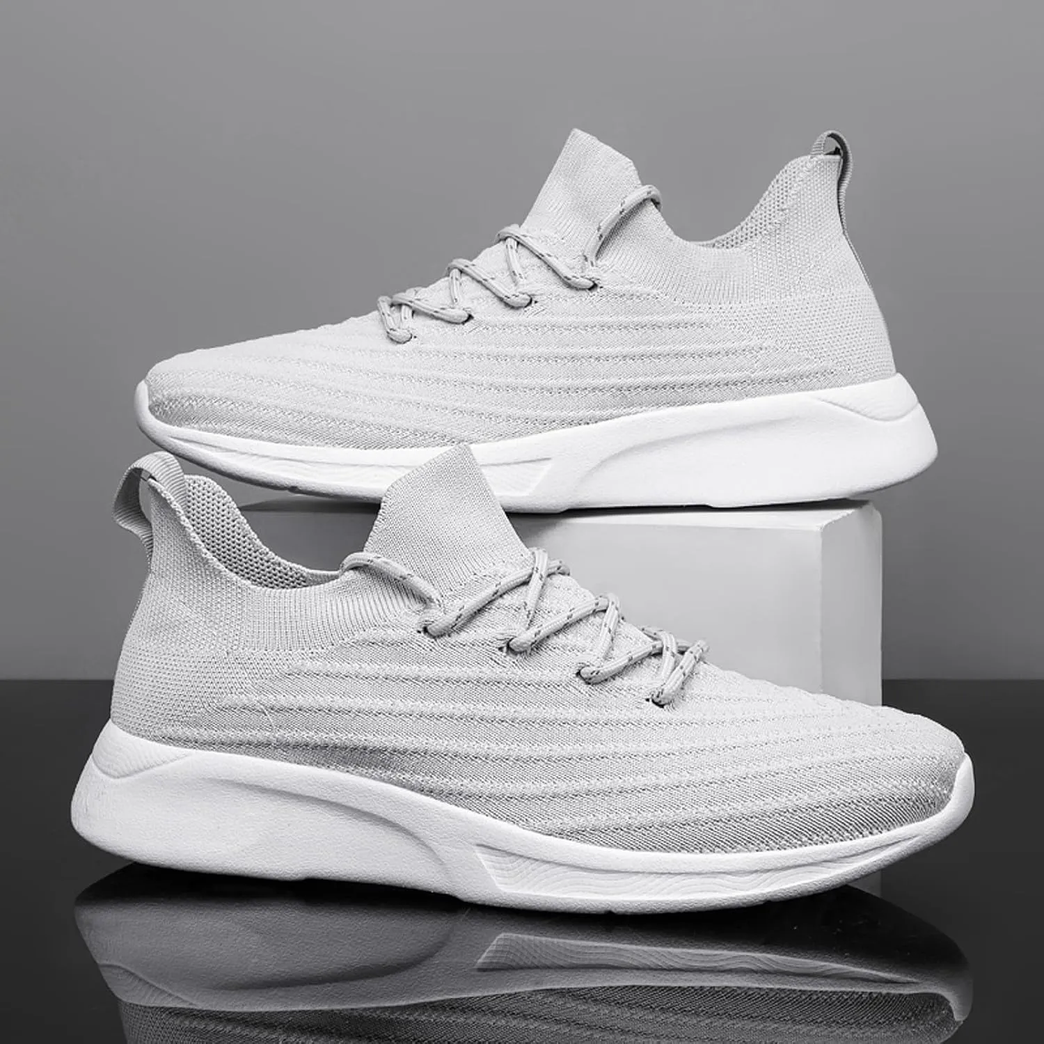 Men's Stylish Orthopedic Sneakers Lightweight Breathable Walking Shoe Gym Tennis Men's Comfortable Canvas Shoes