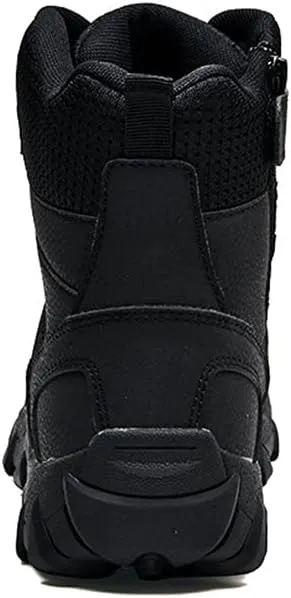 Men’s Tactical Boots Lightweight Combat Boots Durable Suede Leather and Rubber Sole Military Work and Desert Boots