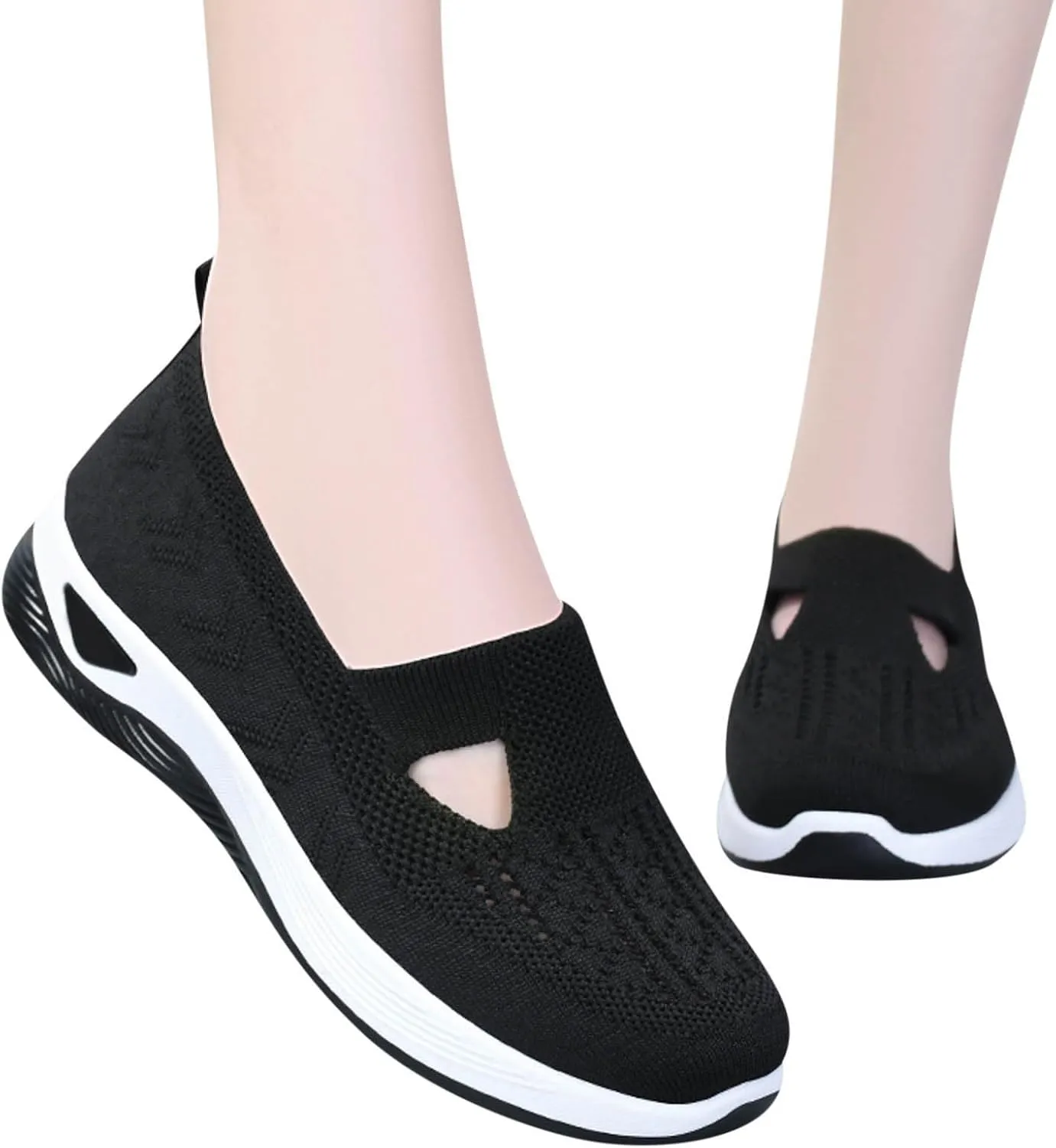 Orthopedic Shoes for Women Breathable Soft Slip On Mens Dress Shoes Casual Casual Shoes Trendy Women's Fashion Sneakers White Tennis Shoe Loafers Shoe