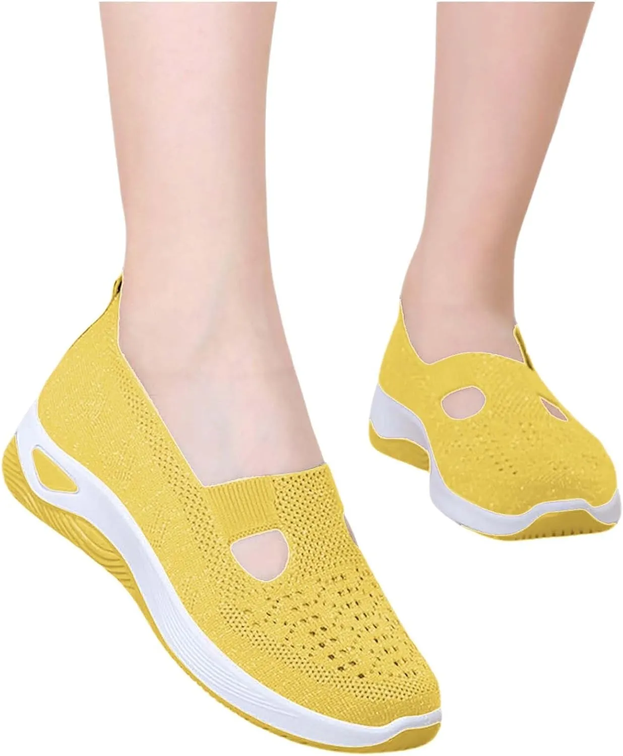 Orthopedic Shoes for Women Woven Orthopedic Womens Running Shoes Comfortable Men Casual Shoes High Top Sneakers Slip On Tennis Shoe Loafers Casual Slip On