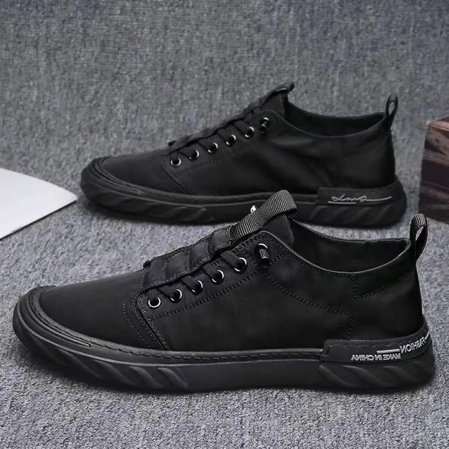 Outdoor Jogging Sneakers for Men Breathable Elastic Fly Woven Mesh Sneaker Memory Foam Versatile Shoes for Men