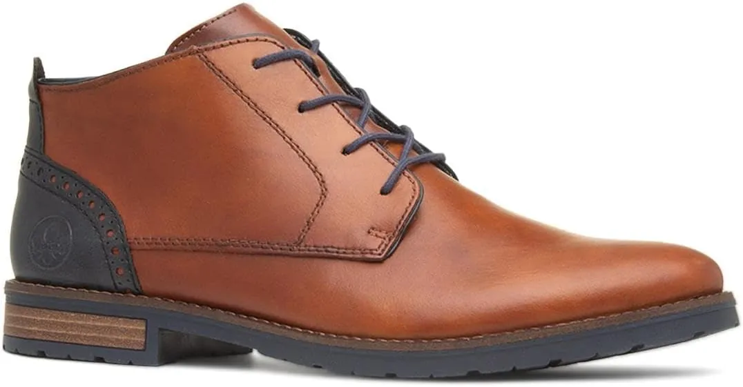 Rieker 14605-22 | Noce/Ozean/Navy/Amaretto | Mens Chukka Boots