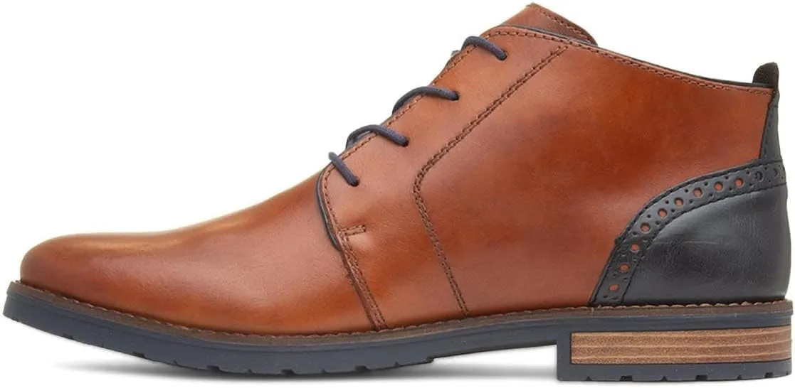 Rieker 14605-22 | Noce/Ozean/Navy/Amaretto | Mens Chukka Boots
