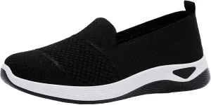 Running Shoes for Women Slip On Versatile Casual Sneakers Comfort Lightweight Sock Shoes Breathable Mesh Shoes